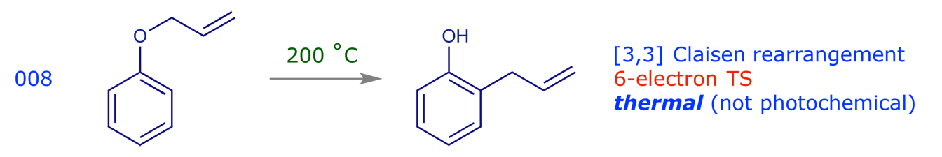 [3,3] Claisen rearrangement of allyloxybenzene