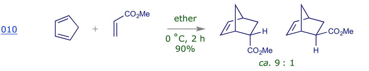 [4π + 2π] Cycloaddition of cyclopentadiene to methyl acrylate