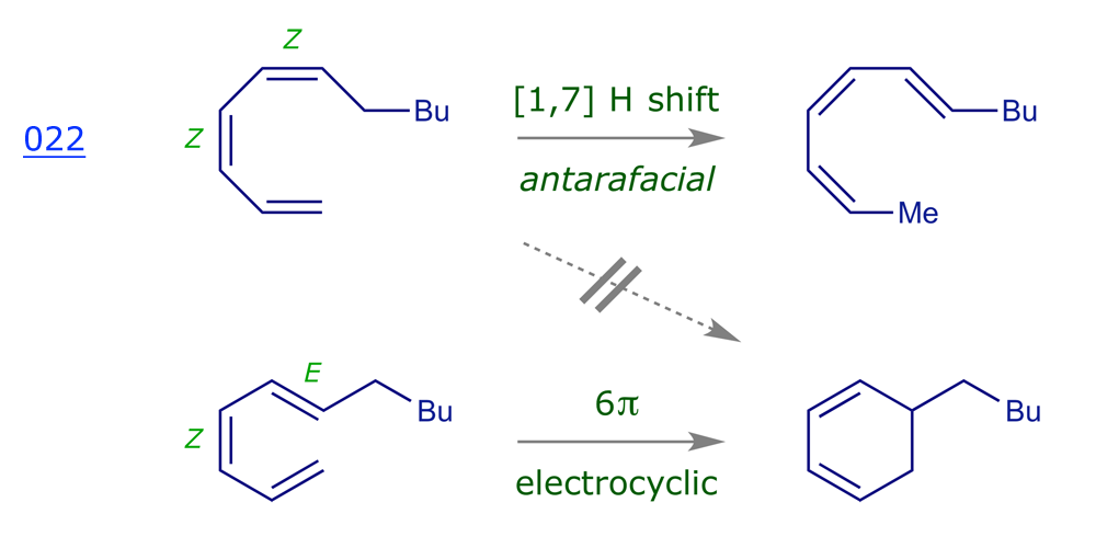 Thermal antarafacial 1,7-hydrogen shift in (1,3Z,5Z)-undecatriene