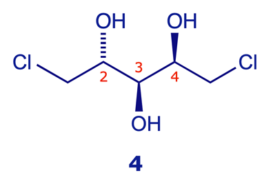 Alternative view of (2<em>R</em>,4<em>R</em>)-1,5-dichloropentane-2,3,4-triol