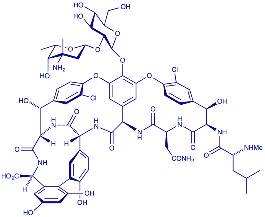 The structure of vancomycin