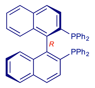 The structure of (<em>R</em>)-BINAP