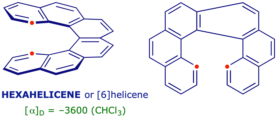 The structure of hexahelicene